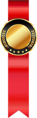 gold award ribbon