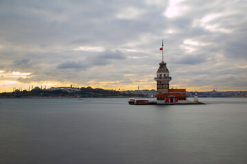 Maiden's Tower was photographed as a long exposure with Nd 10 stop filter, fantastic images were...