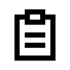 Clipboard Vector Icon