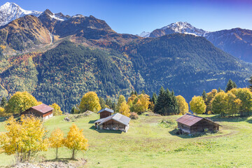 Autumn in the French Alps