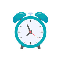 Loud alarm clock alerts wake up time and schedule.
