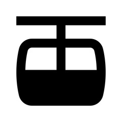 Chairlift Vector Icon
