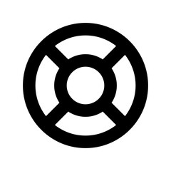 Life ring Vector Icon