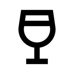 Wine Glass Vector Icon