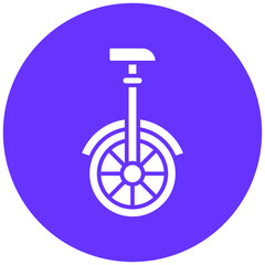 Monocycle Icon Style