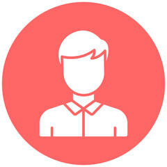 Character Male Icon Style