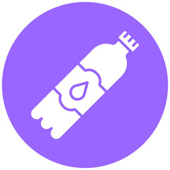 Water Bottle Icon Style