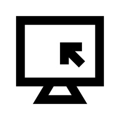 Monitor Vector Icon