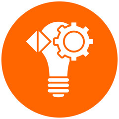 Creative Idea Icon Style