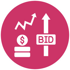Bid Increment Icon Style