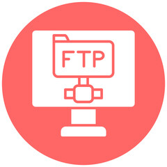 Ftp Protocol Icon Style