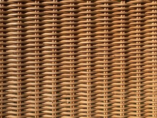 a beige braided rattan pattern