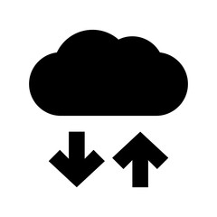 Cloud Computing Vector Icon