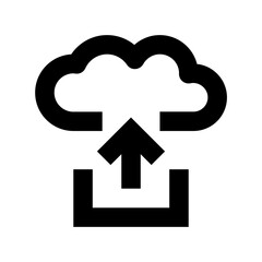 Cloud Upload Vector Icon