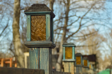 lantern in the park
