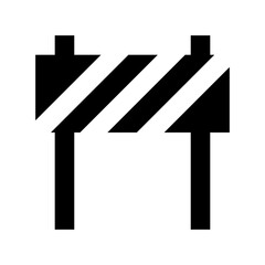 Barrier Flat Vector Icon