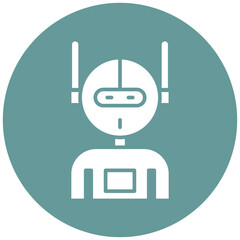 Robot Icon Style