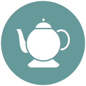 Tea Pot Icon Style