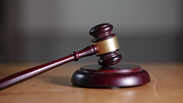 wood hammer in law court