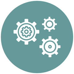 Gears Icon Style
