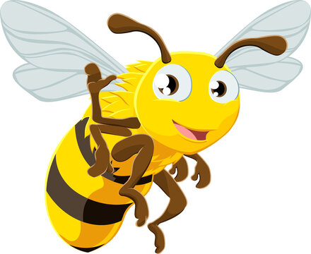 Bee Cartoon Character