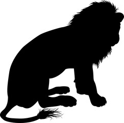 Lion Animal Silhouette