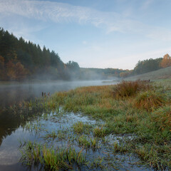 fog over the river