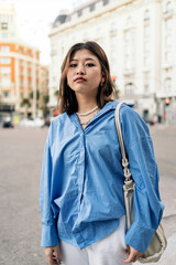 Naklejka premium Confident Asian Woman Portrait