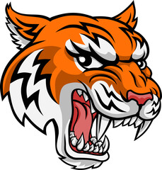 Tiger Animal Cartoon Mascot