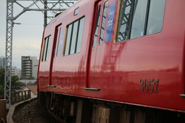 Obraz premium 名古屋鉄道の車両