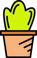 houseplant icon illustration