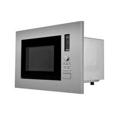 Microwave oven isolated on white background
