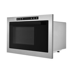 Obraz premium Microwave oven isolated on white background