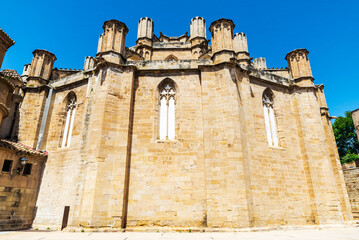 Fototapeta na wymiar Cathedral of Tortosa in Tarragona, Catalonia, Spain
