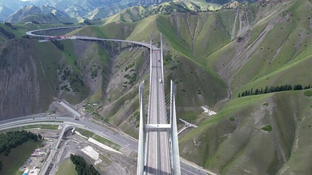 highway in the mountains