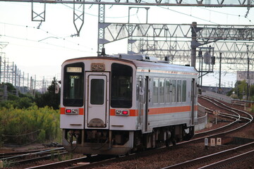Fototapeta na wymiar 日本の列車