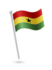 Ghana flag - 536059736