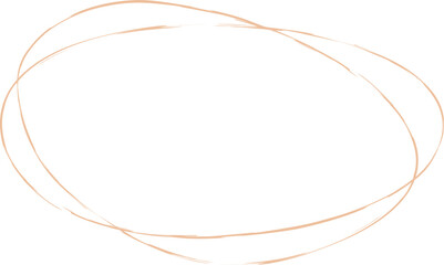 Hand drawn organic frame