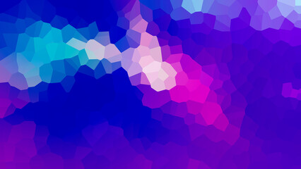Abstract gradient crystalized background. Abstract gradient geometric background. Colorful geometric abstract pattern. 
