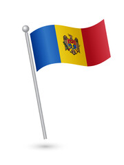 Moldova national flag