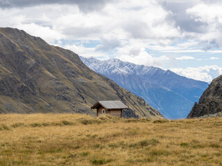 Landscape inKurzras in South Tyrol