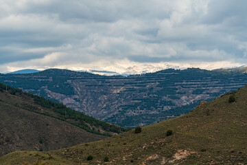 Obraz premium mountainous landscape in the south of Spain