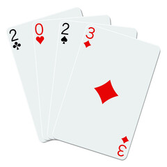 PNG playing cards 2023