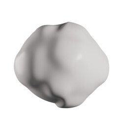 3D Snowball Illustration