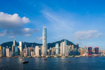 Hong Kong Cityscape at Morning