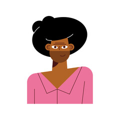 afro man avatar character