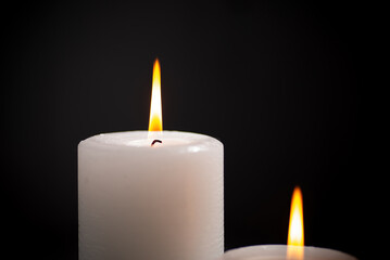 ろうそくの明かり