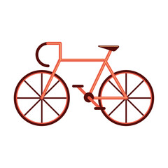 red bicycle sport vehicle