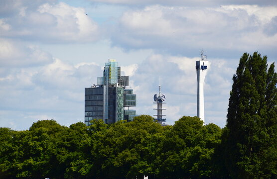 Modern Buildings in Hannover, the Capital City of Lower Saxony