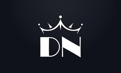 Fototapeta premium King crown logo design vector and extra bold queen symbol